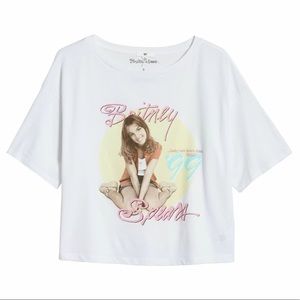 NWOT BP Britney Spears Cropped Boxy Oversized Tee